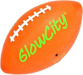 img 1 attached to 🏈 GlowCity Glow in the Dark Football: Official Sized Light Up Football for Kids, Teens & Adults - LED Lights & Batteries Included