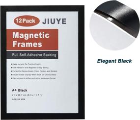 img 1 attached to 🧲 JIUYE Magnetic Adhesive Refrigerator - Practical and Versatile 8.3X11.7 Inches