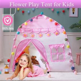 img 2 attached to 🏰 Discover Endless Fun with the HIHIYO Princess Playhouse: Foldable Children's Dream
