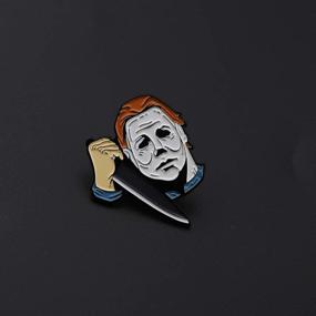 img 2 attached to 🎃 Halloween Jewelry - CENWA Halloween Brooch Pin Inspired by Halloween Movie, The Night He Came Home