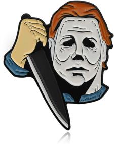 img 4 attached to 🎃 Halloween Jewelry - CENWA Halloween Brooch Pin Inspired by Halloween Movie, The Night He Came Home