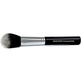 img 4 attached to 🌸 Versatile Powder Blush Bronzer Makeup Brush - Fluffy Domed Multitasker for Cheeks, Contouring and Blending - Vegan, Cruelty-Free and Soft Synthetic Bristles