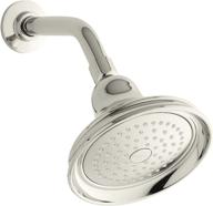 kohler k 10590 ak sn bancroft single function showerhead logo