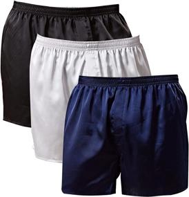 img 1 attached to Shorts Boxers Bottoms Underwear X Large Men's Clothing