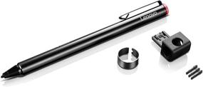 img 1 attached to 🖊️ Lenovo Active Capacity Pens for Touchscreen Laptops: Yoga 900S-12ISK, Miix 700-12ISK, Miix 510-12IKB, Miix 510-12ISK, Miix 720-12IKB – Black