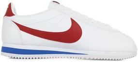 img 1 attached to 👟 Timeless Style: Classic Cortez Leather Fashion Sneakers for Men's Shoes and Fashionable Sneakers