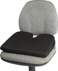 img 1 attached to ✈️ TravelMate Large Medium-Firm Wellness Seat Cushion - Optimal Comfort for Traveling - 17 x 13 x 3 inches