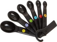 📏 reliable and versatile: oxo good grips 7-piece plastic measuring spoons for precise kitchen measurements logo