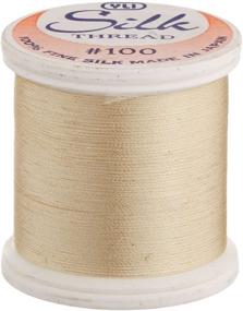 img 1 attached to Premium Silk Thread 100 Weight - High-quality 200 Meters Length