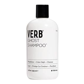 img 4 attached to Vegan Color Safe Shampoo for Fine Hair - Verb Ghost Shampoo: Weightless, 🌱 Sulfate Free + Paraben Free Moisturizing Shampoo with Moringa Oil - Gluten Free Option