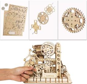 img 2 attached to Best ROKR Puzzle Mechanical Model Wooden Toy for Mechanical Games