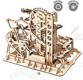 img 3 attached to Best ROKR Puzzle Mechanical Model Wooden Toy for Mechanical Games