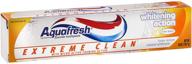 🦷 aquafresh extreme clean whitening mint toothpaste - 5.6oz size logo