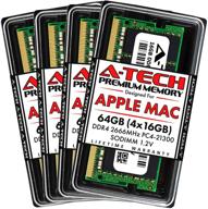 🚀 a-tech 64gb (4x16gb) ddr4 2666mhz ram upgrade kit для apple imac 2019 &amp; 2020 27-дюймовый retina 5k: улучшенная производительность памяти! логотип