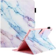 📱 ciaoye ipad 10.2 inch case 7th/8th/9th gen (2021/2020/2019) - smart wake/sleep cover, protective stand, pu leather - marble logo