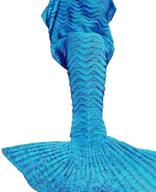 laghcat mermaid blanket oversized sleeping logo