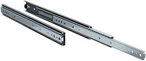img 3 attached to 📦 TCH Hardware 22" Heavy Duty 250lb Steel Drawer Slides - 3/4" Wide - Full Extension with Over Travel - Enhanced for SEO
