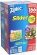 ziploc slider storage count variety logo