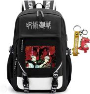 jujutsu backpack charging student cosplay logo