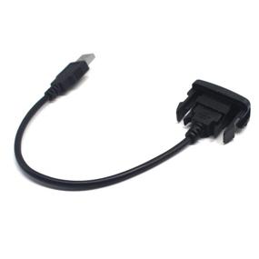img 1 attached to MOTONG USB Power Port Socket Adapter for Toyota VIGO | Confirm Dashboard Hole Size (42 22mm)