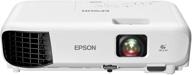 epson ex3280 xga projector, 3lcd, 3,600 lumens color & white brightness, hdmi, built-in speaker, 15,000:1 contrast ratio logo