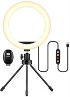 📸 enhance your photography and live streaming with the 10" selfie ring light led photography light logo