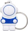 cartoon astronaut memory computer keychain data storage logo