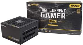 img 4 attached to 💡 Блок питания Antec HCG850 Gold мощностью 850 Вт 80 Plus Gold PSU с тихим 120-мм FDB вентилятором, полностью модульный, японскими конденсаторами, активным PFC, сроком службы 10 лет, ATX12V 2.4.