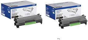 img 1 attached to Brother Genuine TN850 2-Pack High Yield Black Toner Cartridge - Approx. 8,000 Pages per Cartridge