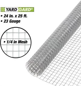 img 3 attached to 🏞️ YARDGARD 308212B Silver Fence: Durable 24" x 25' Perimeter Barrier