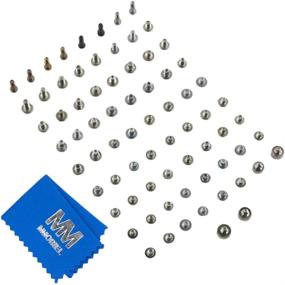 img 3 attached to 🔧 MMOBIEL iPhone X 5.8 inch Screw Set Replacement - Silver/White & Black/Space Gray (with Tools) - Complete Solution