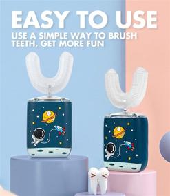 img 2 attached to U-Shaped Electric Toothbrush for Kids | 5 Ultrasonic Cleaning Modes | Ages 7-15 | Automatic Toothbrush