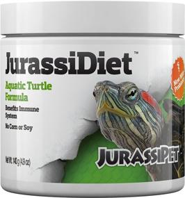 img 3 attached to JurassiDiet - Aquatic Turtle 🐢 Food, 140 g / 4.9 oz.