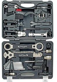 img 1 attached to 🔧 Bikehand Bike Repair Tool Kit - High-Quality Set of Tools for Maintaining Mountain Bikes and Road Bikes, neatly organized in a Storage Case