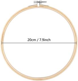img 2 attached to Embroidery KISSBUTY Bamboo Circle Stitch Needlework