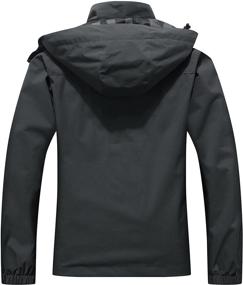 img 3 attached to 🌧️ Stay Dry in Style: MOERDENG Women's Waterproof Rain Jacket - Perfect for Hiking & Travel