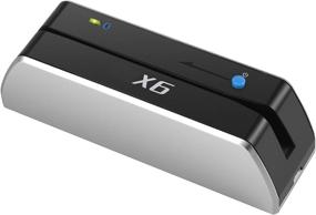 img 4 attached to 🔮 Revolutionizing VIP Services: MISIRI X6BT Bluetooth Mag Card Reader Writer Encoder