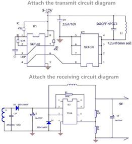 img 1 attached to Wireless Charging Transmitter Receiver Inductive