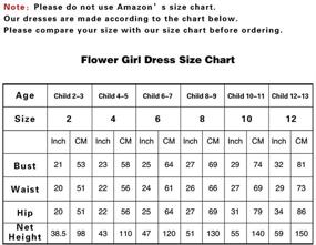 img 1 attached to Girls' Clothing: Christmas Dresses with Button Sleeves & Flower Length