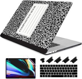 img 4 attached to 💻 Чехол для MacBook Pro 13 дюймов 2019 2018 2017 2016 года выпуска - Донгке составная матовая прозрачная жесткая обложка и накладка для клавиатуры совместимы с MacBook Pro 13" с/без Touch Bar (A2159 A1989 A1706 A1708)