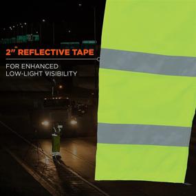 img 2 attached to 👕 Ergodyne GloWear 8915 High Visibility Reflective