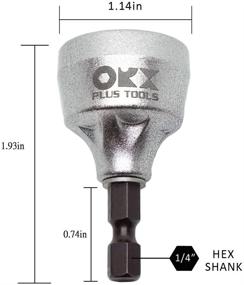 img 1 attached to 🔧 ORXPLUS TOOLS Deburring External Tool (3mm-19mm) for Efficient Metal Smoothing