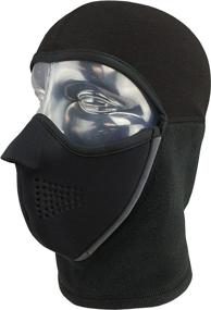 img 1 attached to Seirus Innovation MagneMask Combo Thick N Thin Face Mask with Magnetic Seams - Powerful Face Protection Made Effortless!