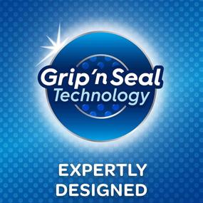 img 3 attached to 🔒 Сумки для морозильника Grip 'n Seal Ziploc на галлон - удобный набор из 60 штук для легкого открытия и закрытия!