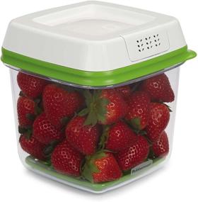 img 2 attached to 🥦 Rubbermaid FreshWorks Produce Saver Storage Container