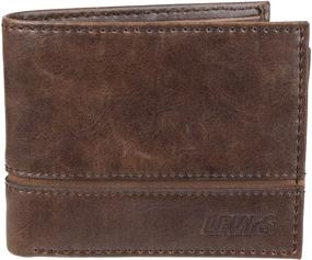 img 4 attached to 👔 Stylish and Compact: Levis Men's Slim Bifold Wallet for Effortless Organization