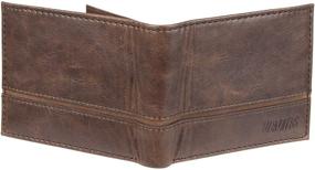 img 1 attached to 👔 Stylish and Compact: Levis Men's Slim Bifold Wallet for Effortless Organization