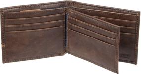 img 3 attached to 👔 Stylish and Compact: Levis Men's Slim Bifold Wallet for Effortless Organization