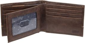 img 2 attached to 👔 Stylish and Compact: Levis Men's Slim Bifold Wallet for Effortless Organization