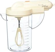 🥤 sana enterprises dual speed portable blender (clear & beige) - lightweight, hands-free mini blender with 1 litre measuring/mixing cup for soft ingredient mixing - ideal for shakes, cake batter, and more логотип